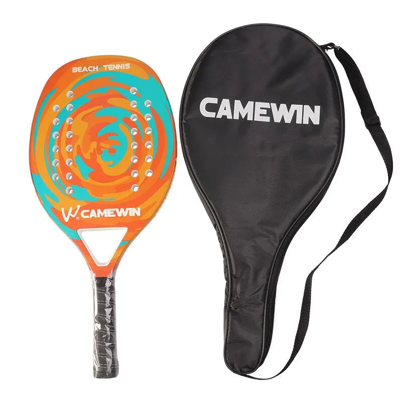 CAMEWIN Beach Tennis Racket With Protective Bag Cover