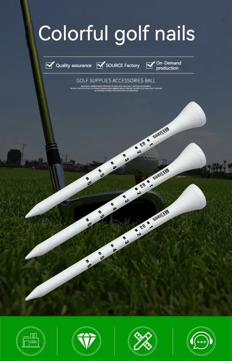 PGM Premium Wooden Golf Tees