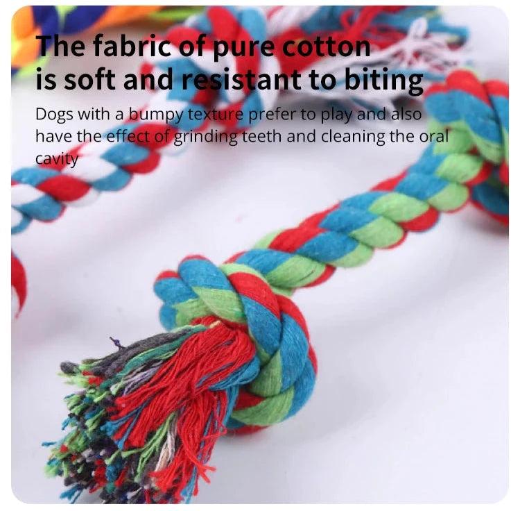 PuppyChew Cotton Rope Toy