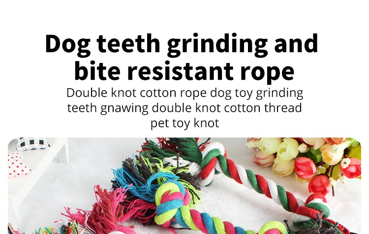 PuppyChew Cotton Rope Toy