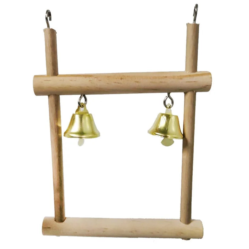 Ensemble de 8 jouets en bois pour oiseaux NaturePlay