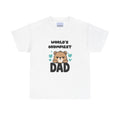 World's Grumpiest Dad T-Shirt | Funny Bear Cartoon Tee