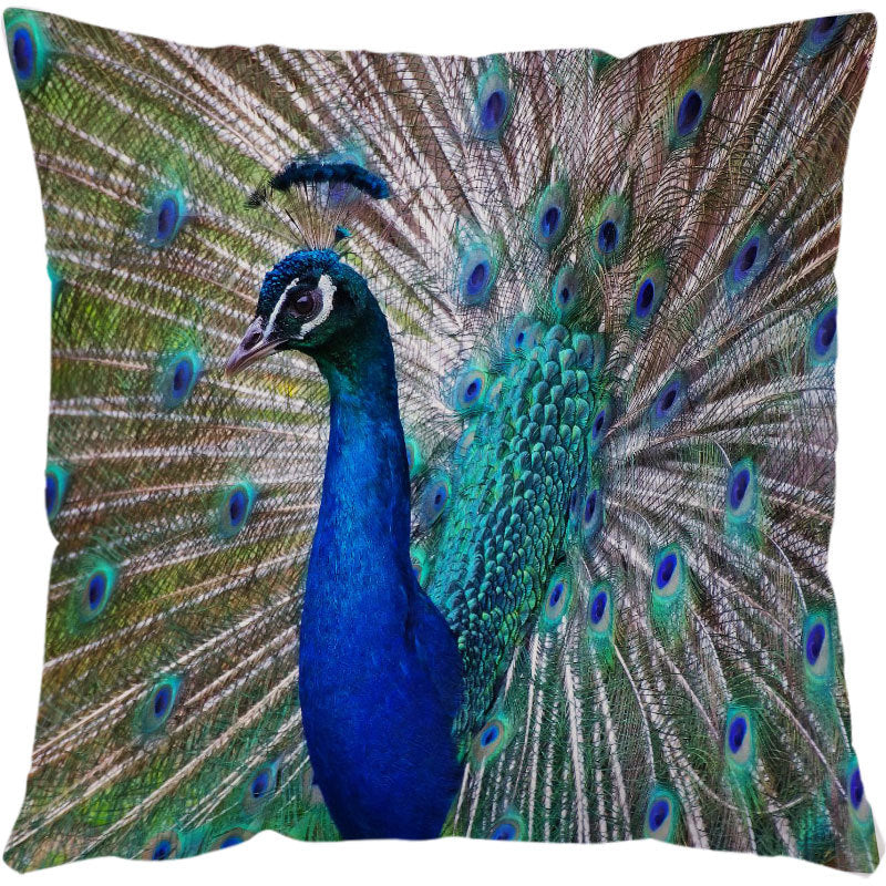 Ocean Life Linen Cushion Cover