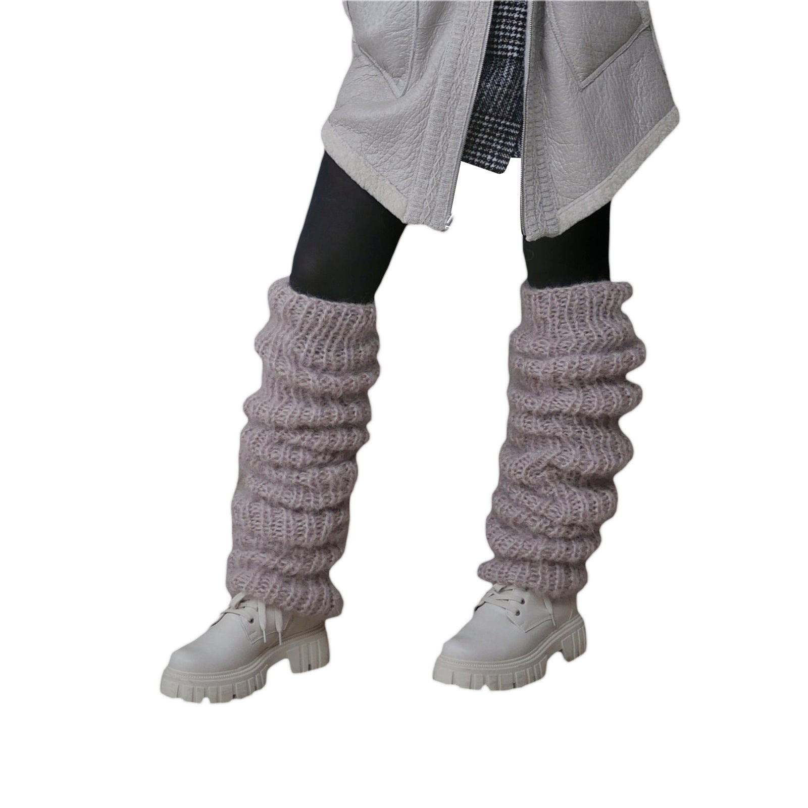 Chaussettes hautes en mohair
