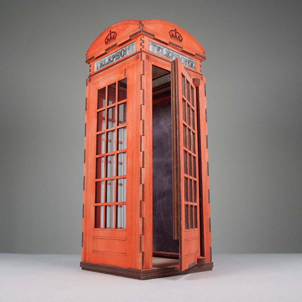 Lampe Cabine Téléphonique - Modèle Pré-Assemblé par Curious Rabbit ®