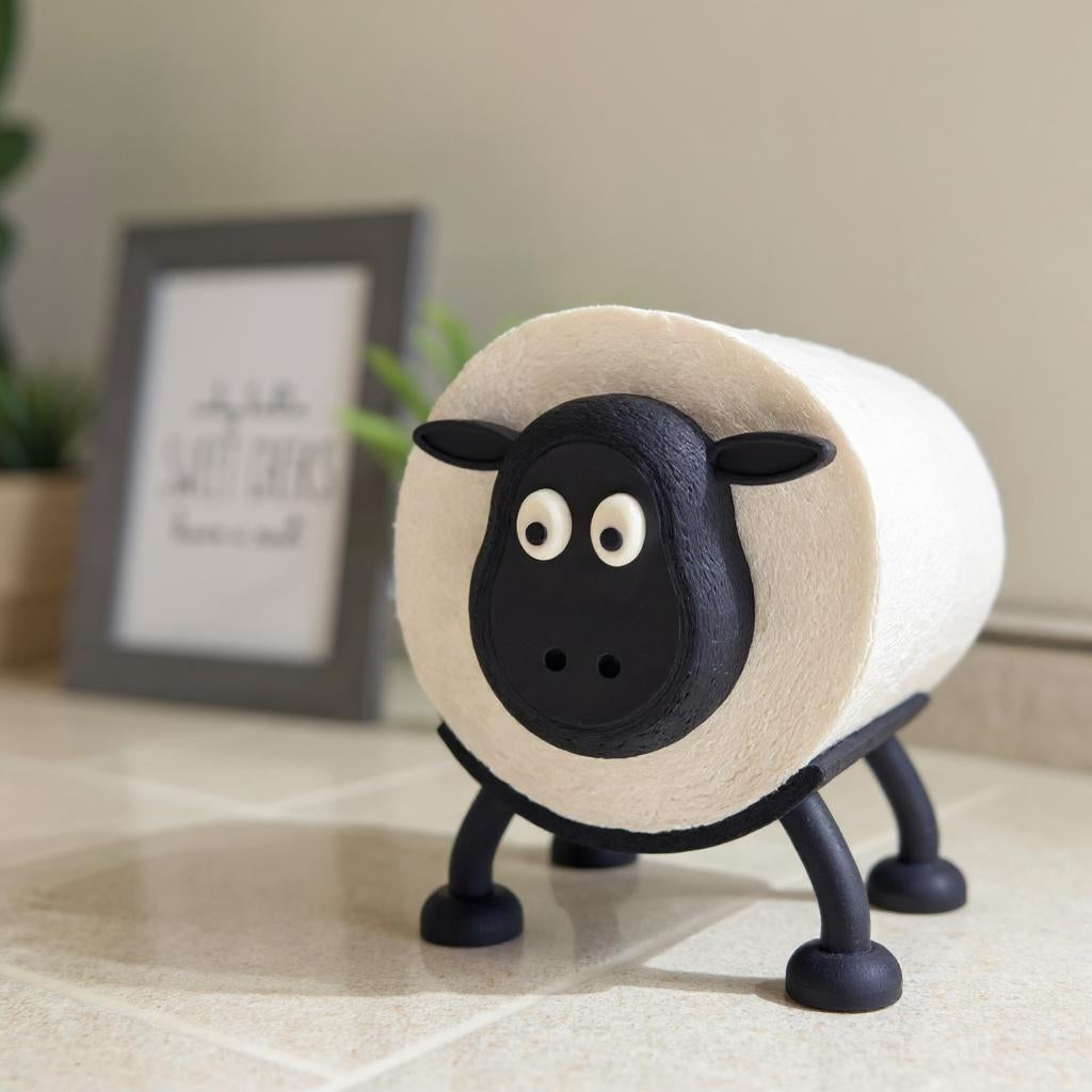 The Trio Sheep Toilet Roll Holder