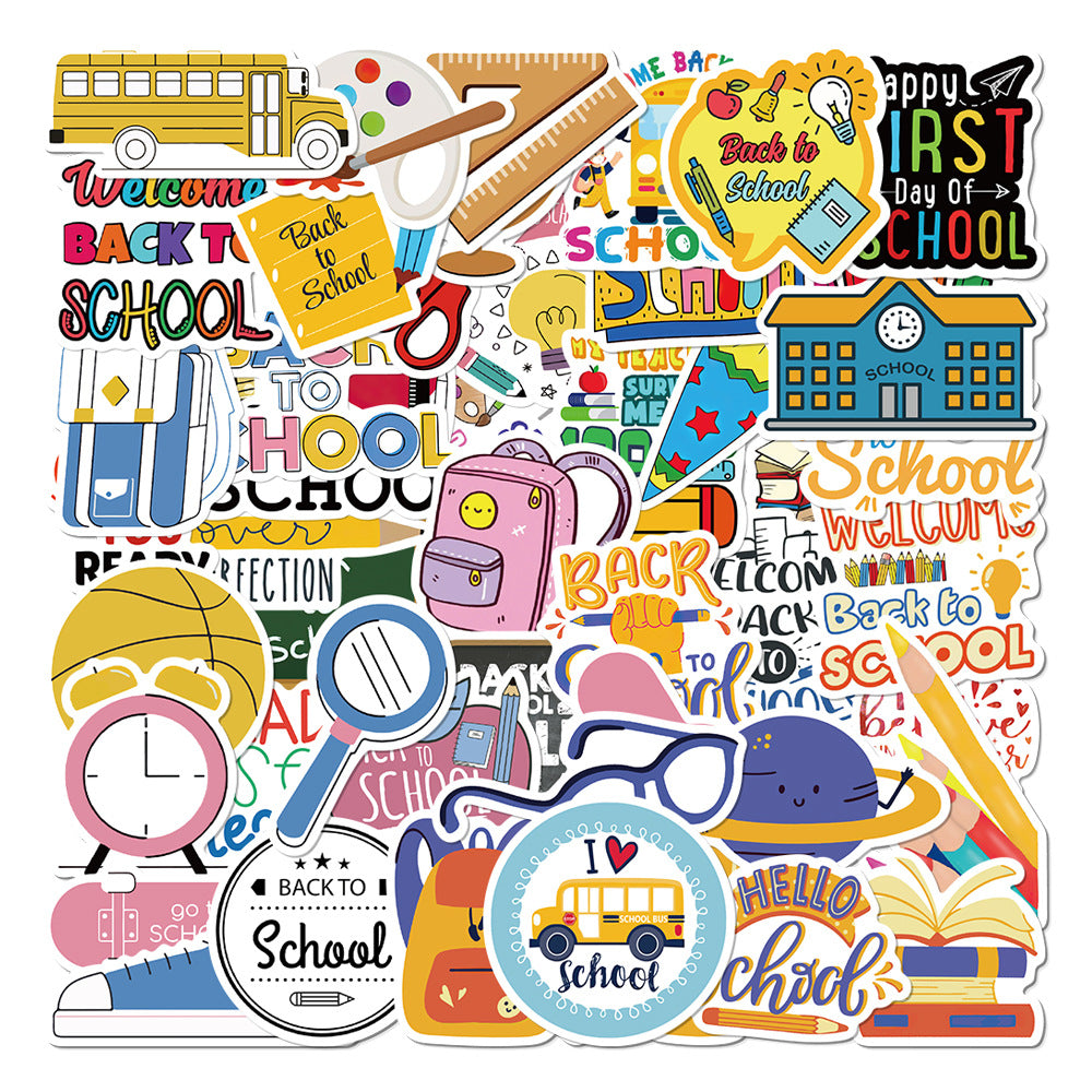 Autocollants graffiti pour ordinateur portable et journal intime