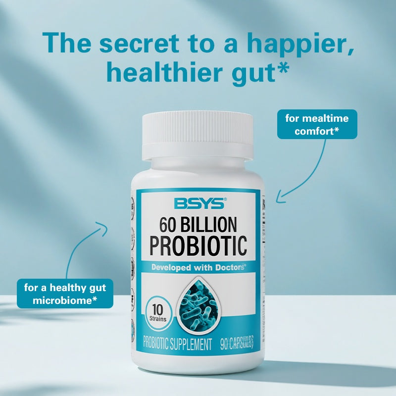 BSYS 60 Billion CFU Probiotic Capsules