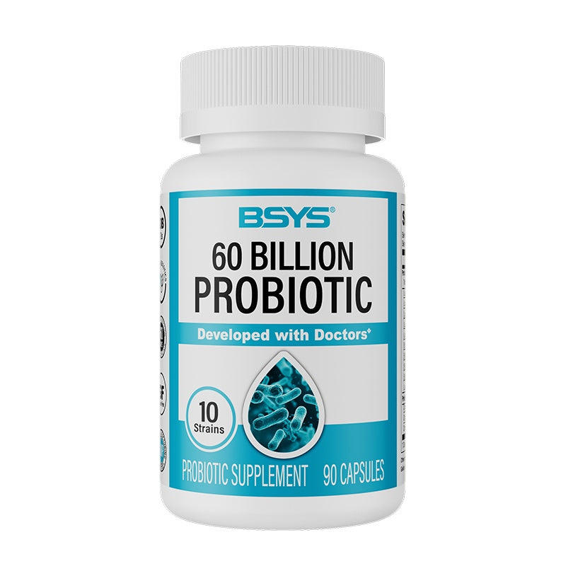 BSYS 60 Billion CFU Probiotic Capsules