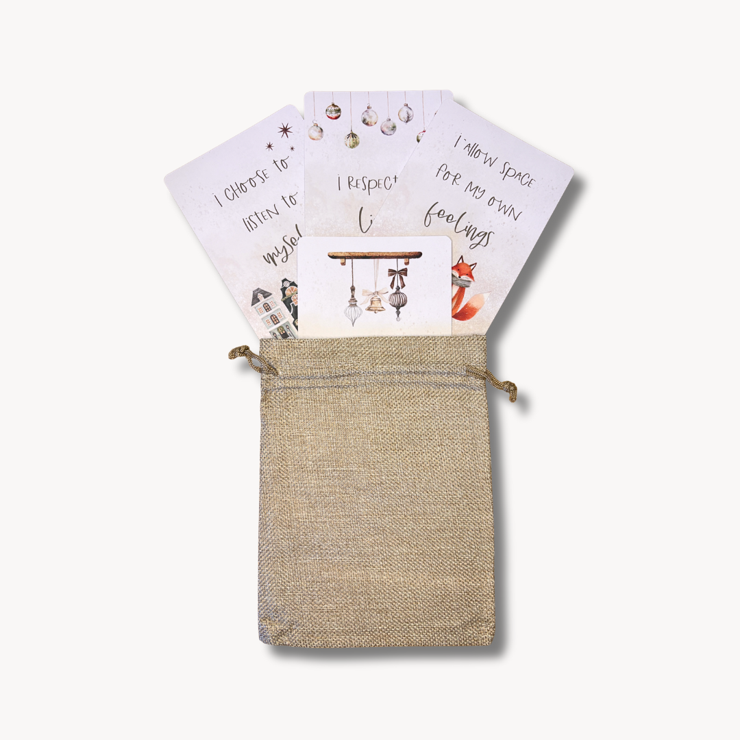 Festive Affirmation Cards | 25 Cards | Adults & Children