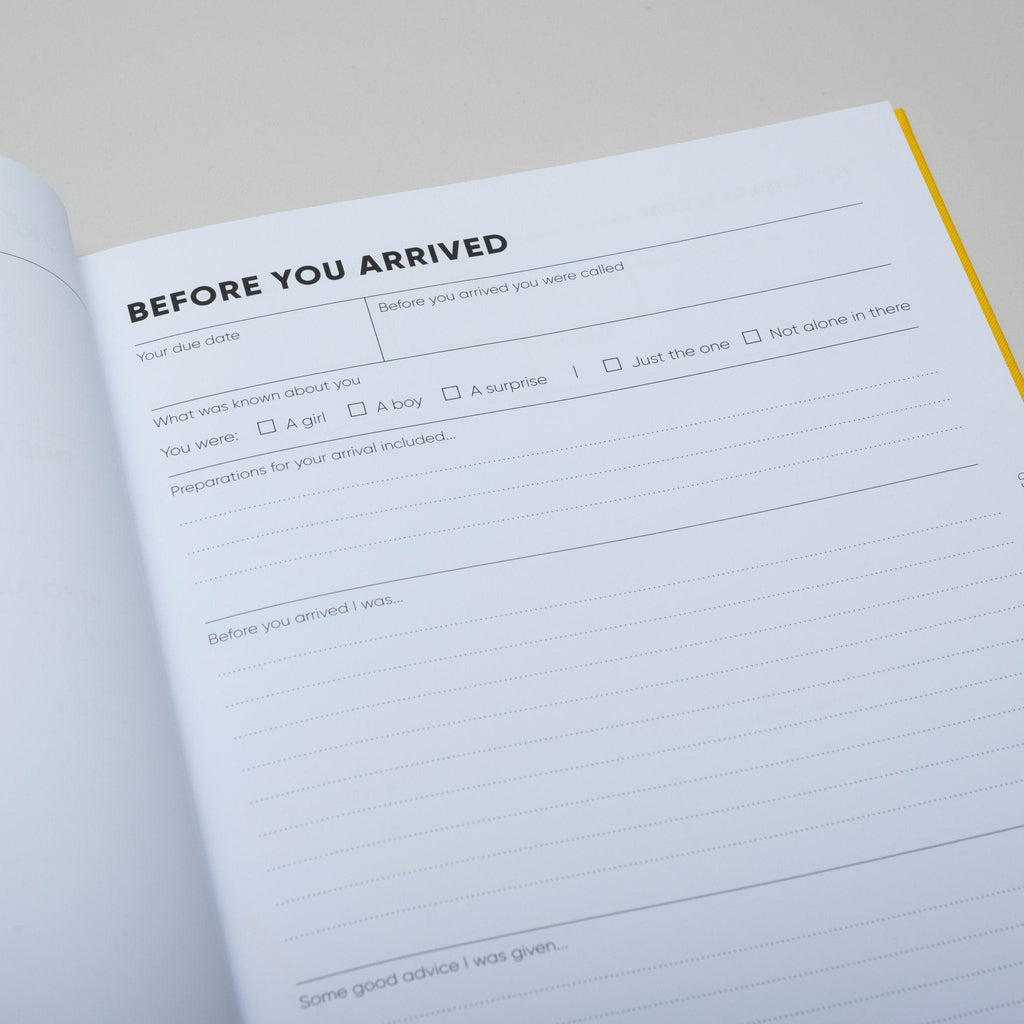 The Baby Book of You – First Year Baby Memory Book