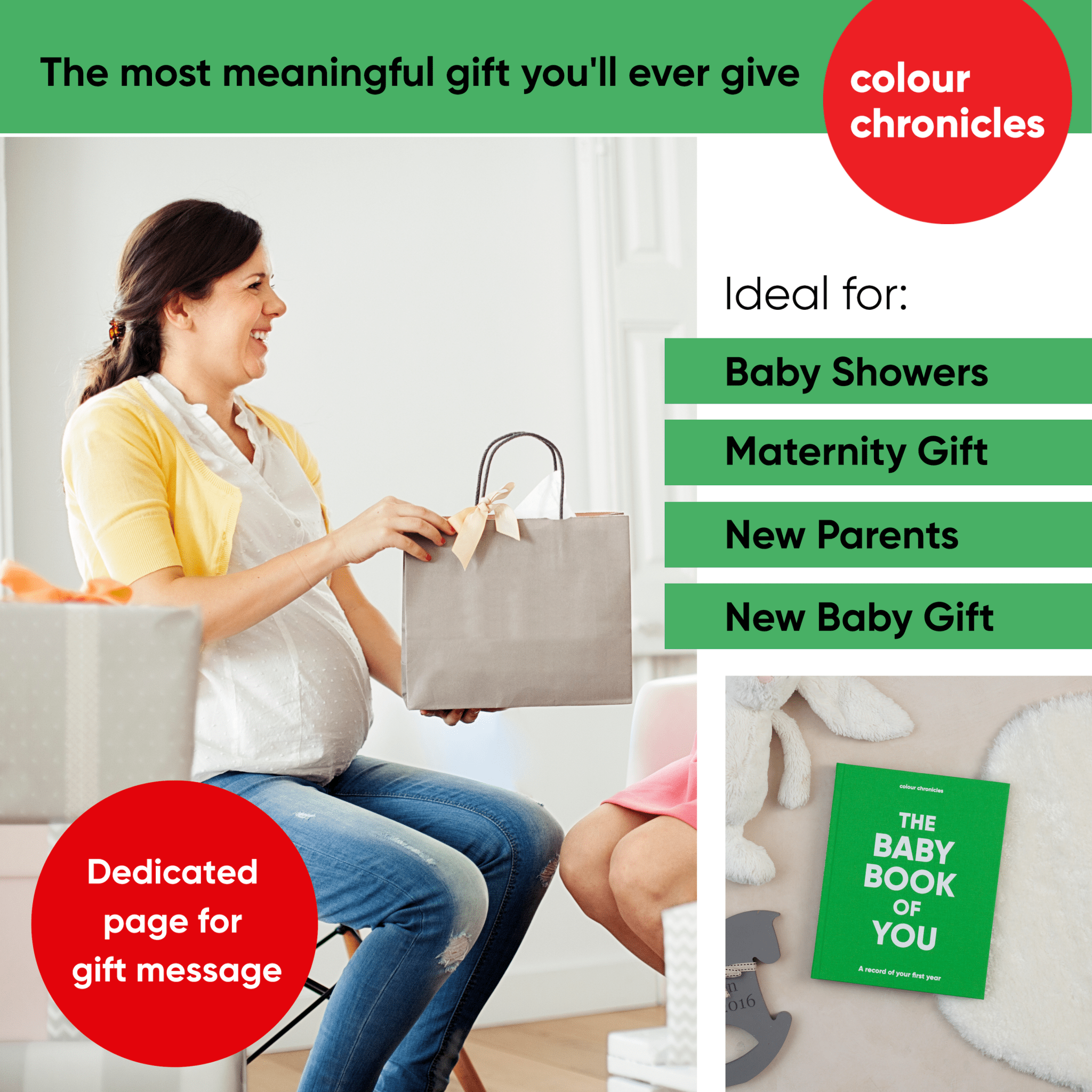 The Baby Book of You – First Year Baby Memory Book