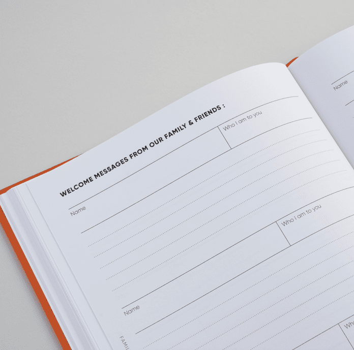 The Baby Book of You – First Year Baby Memory Book