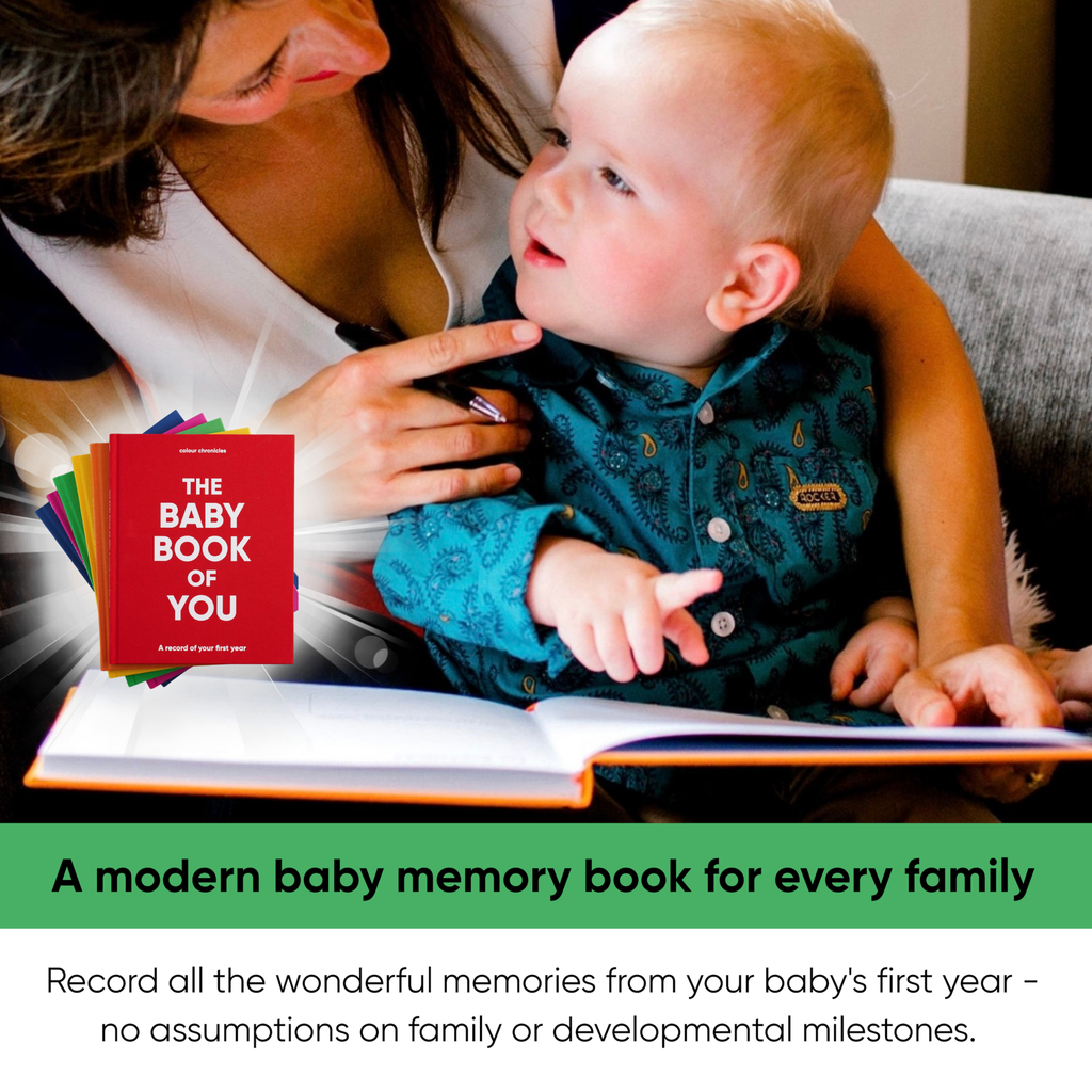 The Baby Book of You – First Year Baby Memory Book