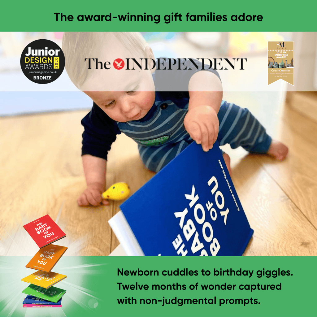 The Baby Book of You – First Year Baby Memory Book