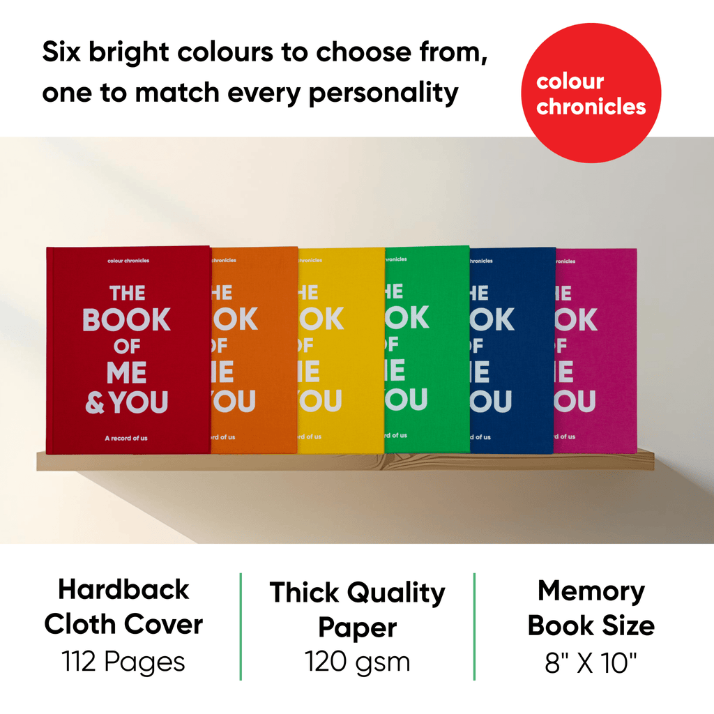 The Book of Me & You – Shared Memory Book for Grown-Ups and Children