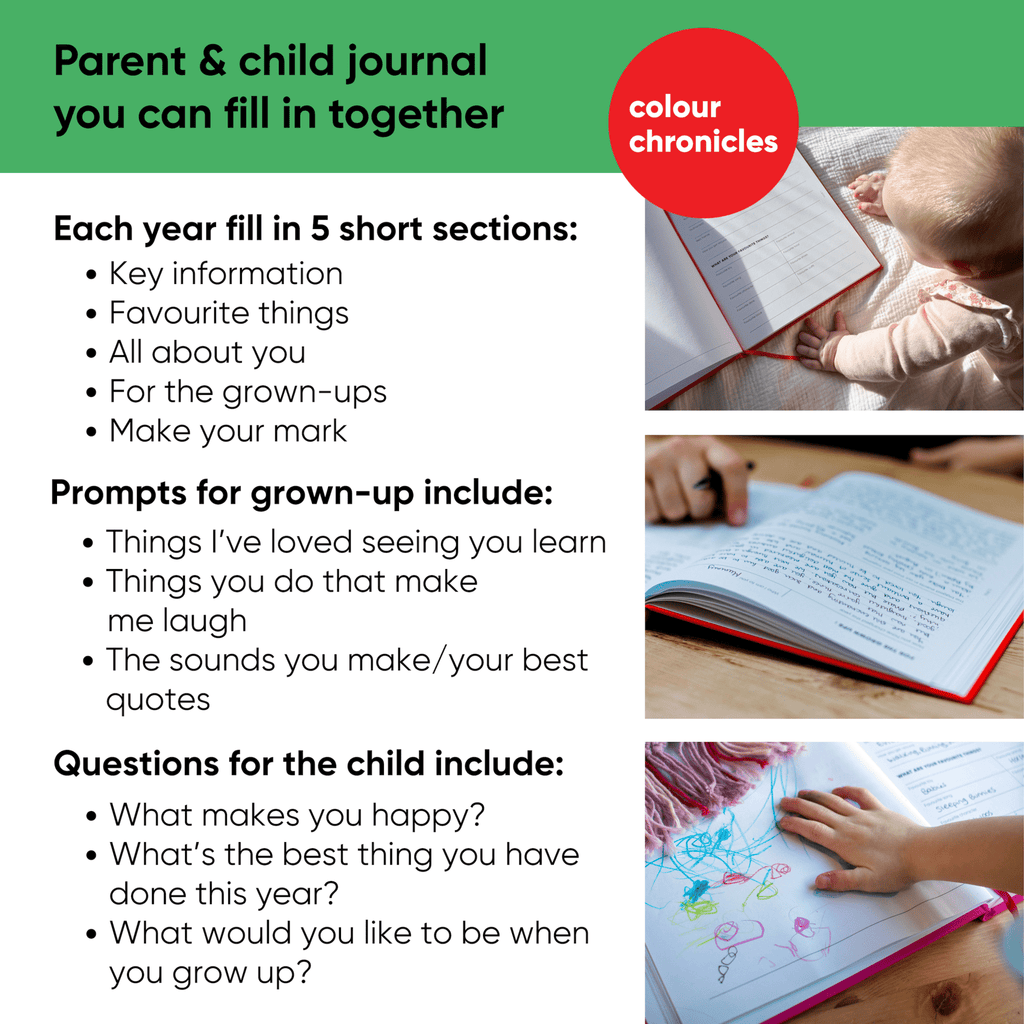 The Book of You – A Record of Childhood Memory Book (Ages 1–16)